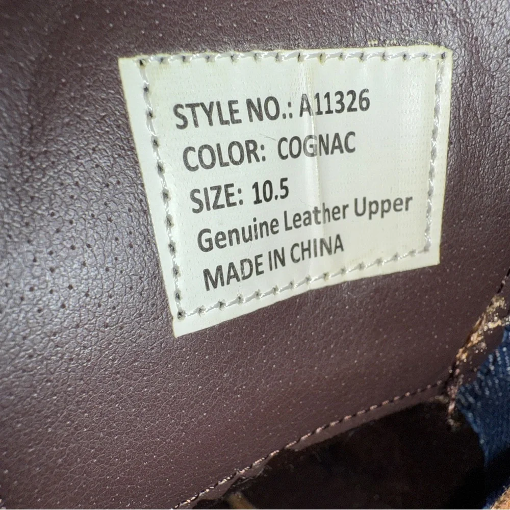 La Milano Oxford Leather Shoes - Men’s Size 10.5 Style A11326 - Picture 8 of 15